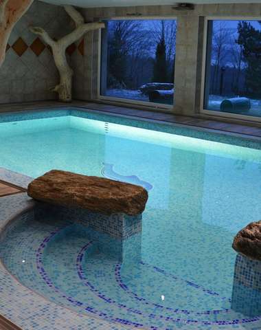 V hotelu Podlesí je také možnost využít wellness zónu