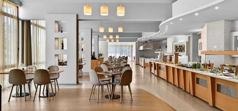 Bulharsko - Slnečné pobrežie - Hotel Longoza - reštaurácia