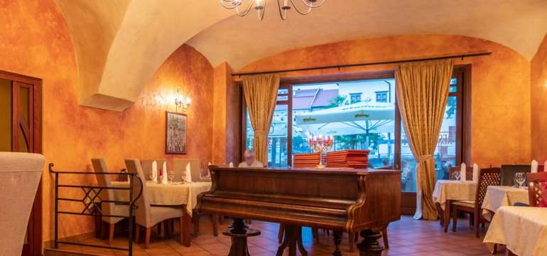 Hotel U Leva v Levoči, reštaurácia