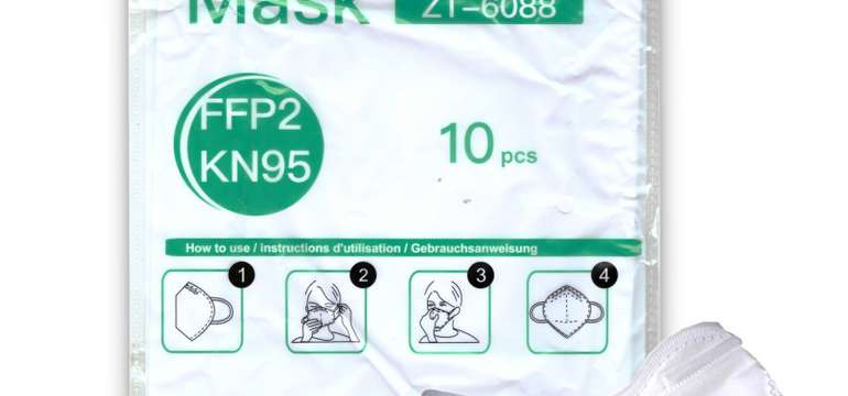 Respirátor FFP2 - biely