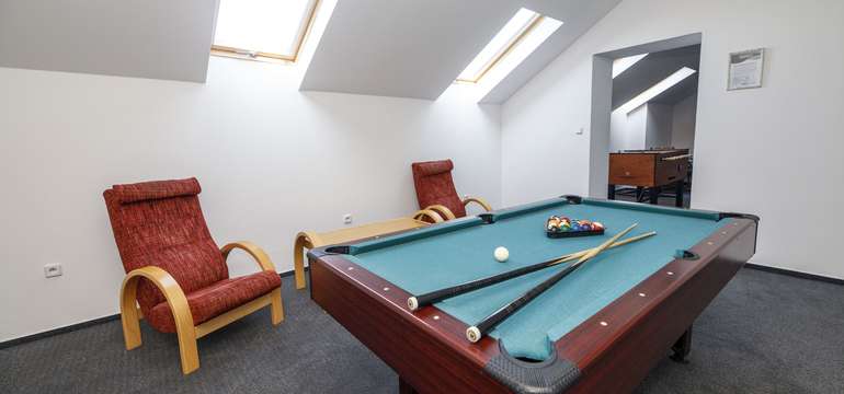 Hotel nabízí mnoho aktivit, které vám zajisté zpříjemní pobyt