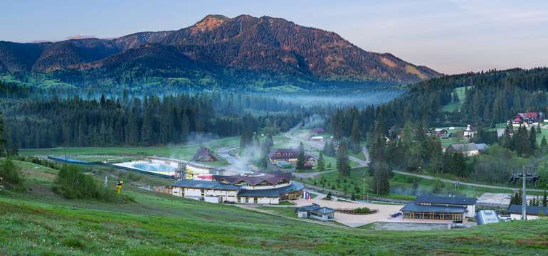 Aquapark Meander Oravice v lone panenskej oravskej prírody