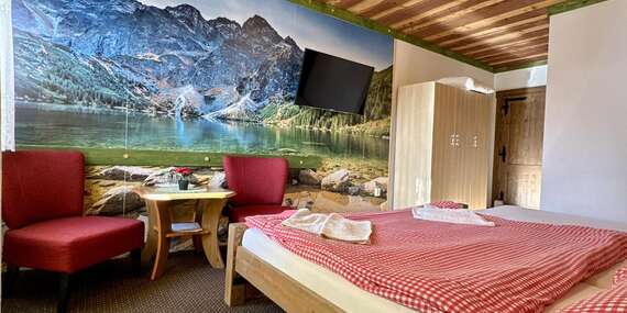 EXTRA CENA: Penzión Slovakia s raňajkami v goralskej obci Ždiar s krásnym výhľadom na Belianske Tatry/Vysoké Tatry - Ždiar