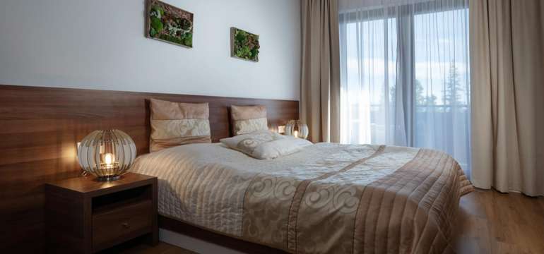 Štúdio 6.2  s rozlohou 41 m² ubytuje až 4 osoby