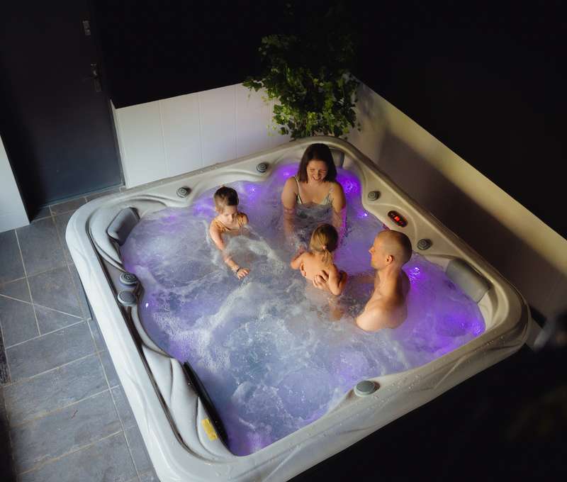 Privátne wellness so saunou a vírivkou