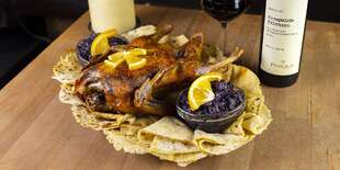 Kačka pre 2 až 4 osoby na Klariskej vo Farmárskom grile