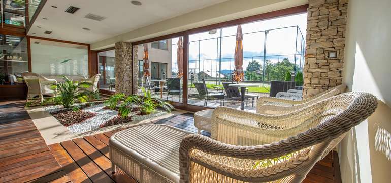 Oddychová zóna vo wellness centre