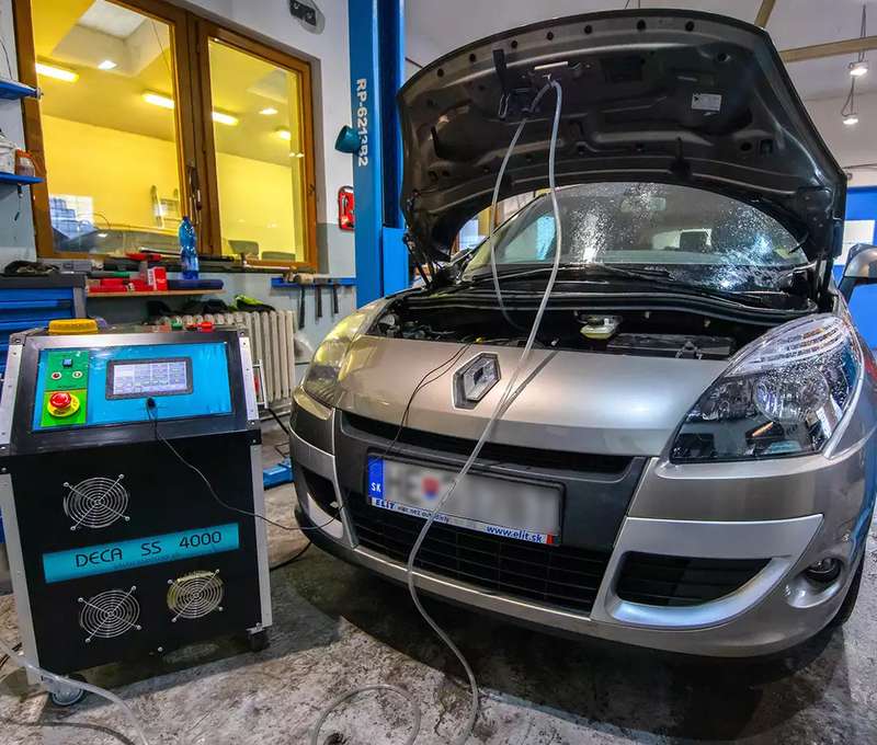 Dekarbonizácia motora - vám zníži spotrebu, emisie, hlučnosť + dezinfekcia klimatizácie ozónom