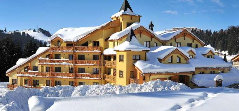 Apartmánový dom Tartan na Donovaloch sp krásne aj v zime