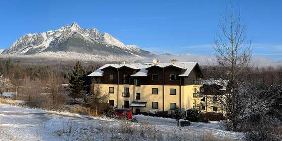 Exkluzívny 2-izbový Apartmán Nezábudka v Novej Lesnej s panoramatickým výhľadom na Tatry/Vysoké Tatry - Nová Lesná