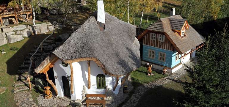 Domečky pohádkových bytostí si děti zamilují