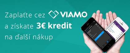 Získajte späť 3 € pri platbe cez VIAMO