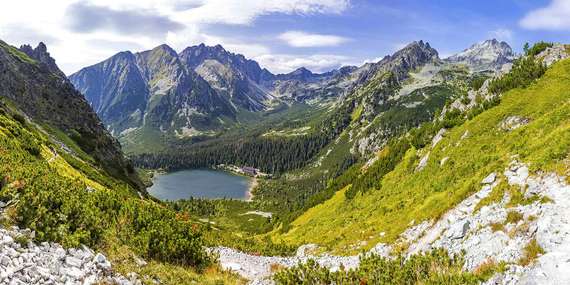 Tatranský penzion Snežienka se snídaní – pouhých 400 m od lanovky na Skalnaté pleso/Slovensko - Vysoké Tatry - Tatranská Lomnica