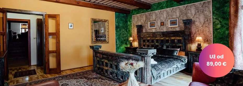 Butiková hotel Barcadam, romantika, umelecký hotel