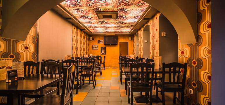 Interiér podniku PorterHouse v centre Košíc