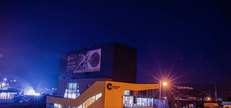 Hurricane Factory v Liptovskom Mikuláši pri Tatralandii
