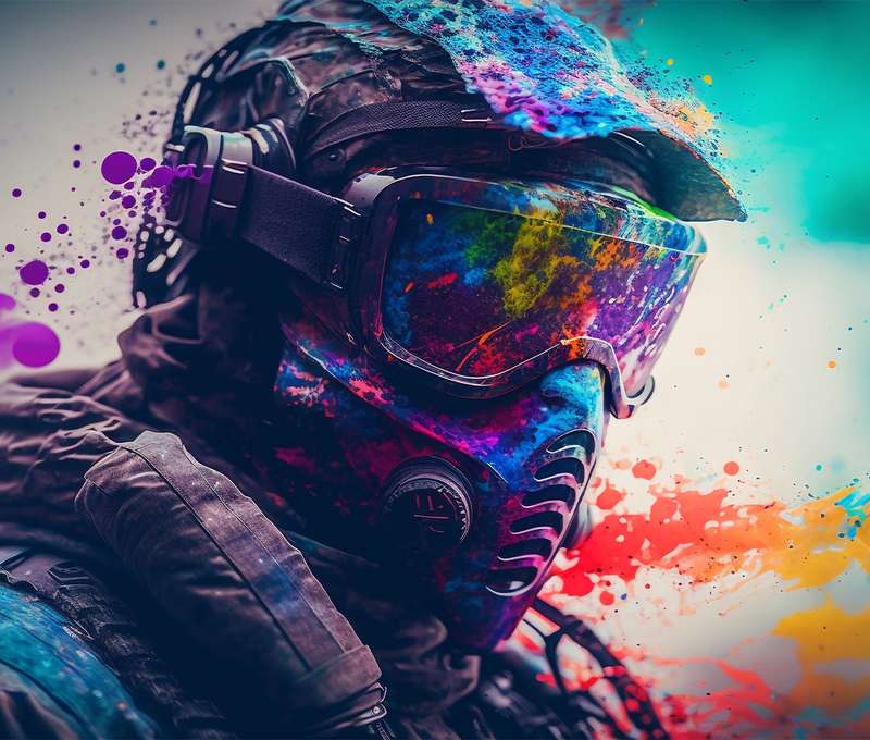 Paintball preverí vašu rýchlosť a obratnosť (ilustračné foto)