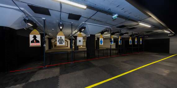 Strelecké balíčky pre každého v krytej strelnici Chicago Bratislava/Bratislava - Nové Mesto