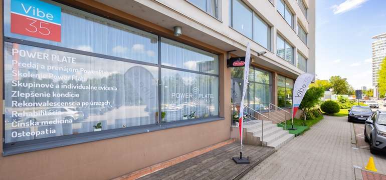 Štúdio Vibe35 Vibration Fitness Bratislava