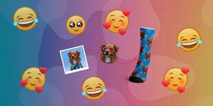 Personalizované ponožky s vašou fotkou