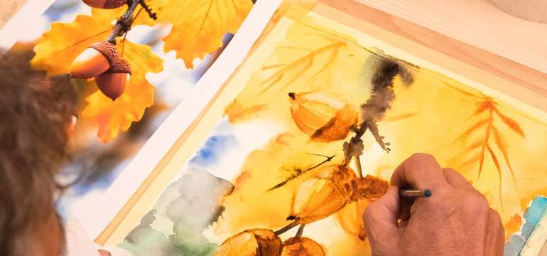 Zážitkový workshop maľovania v Ateliéri LENSY - Košice