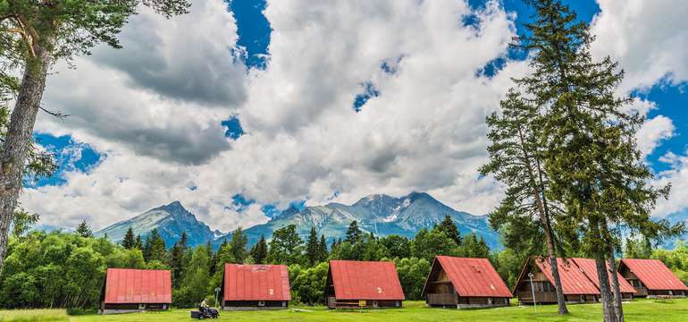 Z hotelu je krásný výhled v každém ročním období