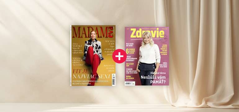Ročné predplatné: Výhodný balík MADAM EVA + ZDRAVIE