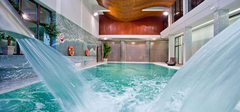 Vstup do wellness vo vedľajšom hoteli Klimek****