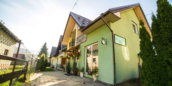 Penzión Zelený dom na Orave s vyhrievaným bazénom, soľnou jaskyňou a zľavou do termálneho parku Meander Oravice/Orava - Vitanová