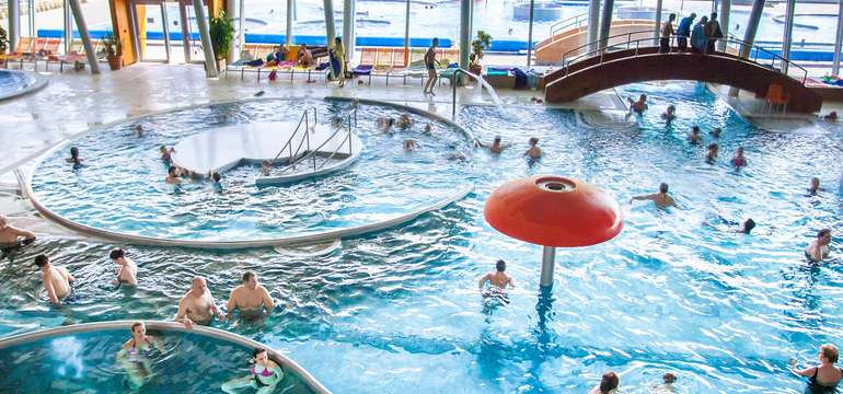 Bazén Neptun Pool s celoročnou prevádzkou a plochou 840 m2