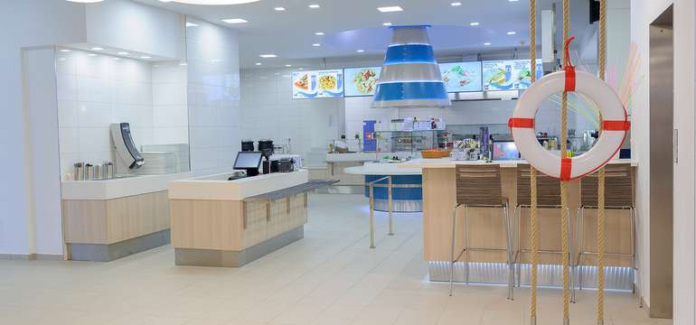 Zakúpiť si môžete aj vstupy s obedovým menu v reštaurácii Lightouse v AquaCity Poprad