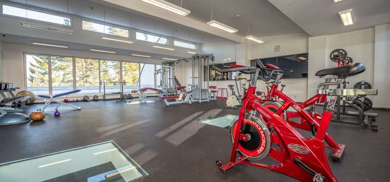 Fitness centrum v hotelu Altis****
