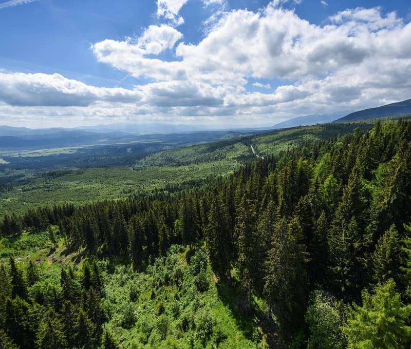 Úchvatné panoramatické výhledy z hotelu Panorama **** ve Vysokých Tatrách