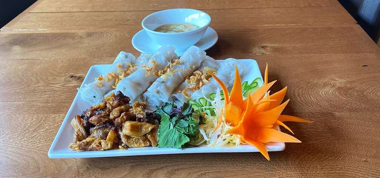 Vietnamské tradičné jedlá a degustačné menu v Gao Restaurant & Sushi bar