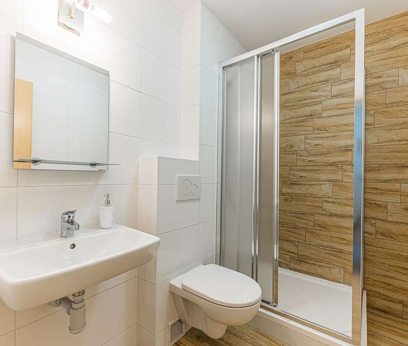 Moderne vybavená dvojlôžková izba v aparthoteli Belveder
