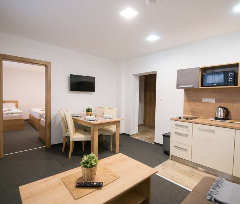 Rodinný apartmán pre 5 osôb vo Ville Michaela