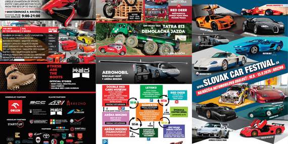 PREDPREDAJ: Vstupenky na Slovak Car Festival - jedno z najväčších motoristických podujatí v Európe/Brezno