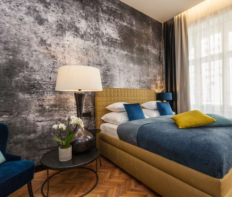 Hotel Antik - Štvorlôžková izba  s dvoma posteľami 