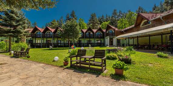 Park Hotel*** Čingov v Slovenskom raji s výhľadom na Tatry a možnosťou vstupu do AquaCity/Slovenský Raj - Čingov - Hradisko