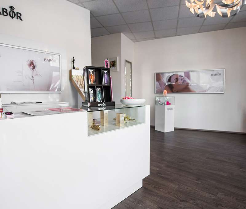 Interiér salónu Babor Beauty Spa.