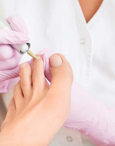 Kombinovaná medicínska pedikúra