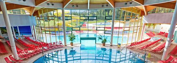 Vstup do aquaparku Meander Oravice