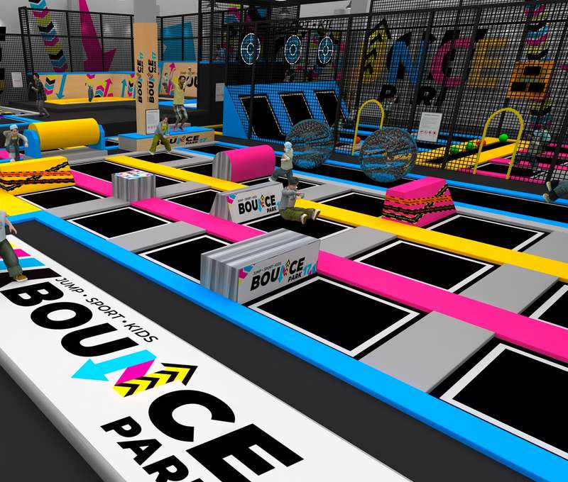 V novom BOUNCE PARK 17 nájdete vyše 50 atrakcií pre malých aj dospelých