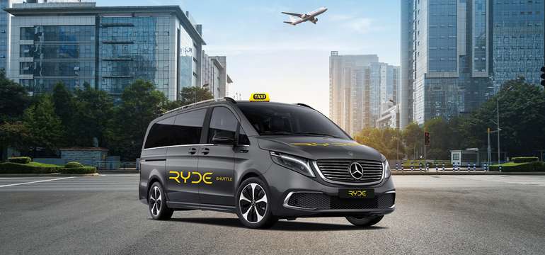 RYDE Shuttle transfer na letisko Bratislava alebo Schwechat