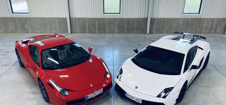 Jízda ve voze Lamborghini Gallardo LP570-4 Superleggera a Ferrari 458