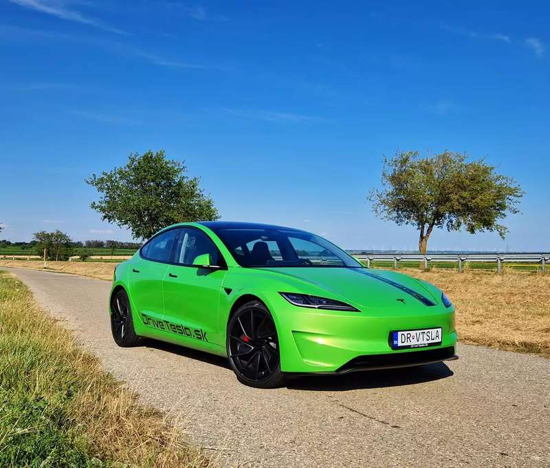 Jazda na Tesla Model 3 Performance