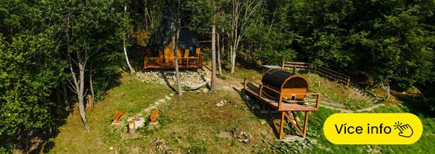 Luxusní pobyt v přírodě v Diamond Cabin