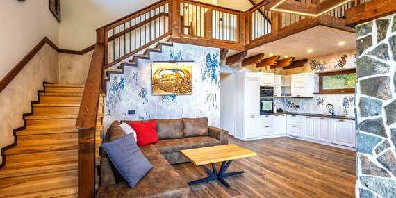 Nový Chalet Husárik pre až 10 osôb s vírivkou v tichom horskom prostredí/Kysuce - Čadca