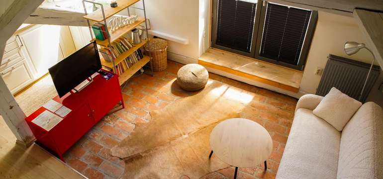 Apartmán č. 12 - Loftová suita s balkónom