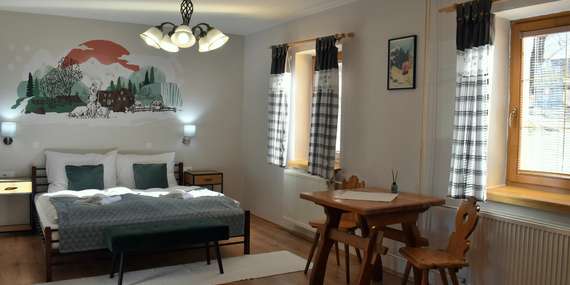 Drevenica Diana s pravou horskou atmosférou v malebnej obci Ždiar/Ždiar